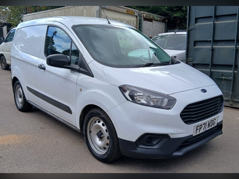 White Ford Transit Courier 1.0 EcoBoost Leader Panel Van 4dr Petrol Manual L1 Euro 6 s/s 100 ps
